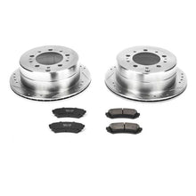 Load image into Gallery viewer, Power Stop 98-07 Lexus LX470 Rear Z23 Evolution Sport Brake Kit