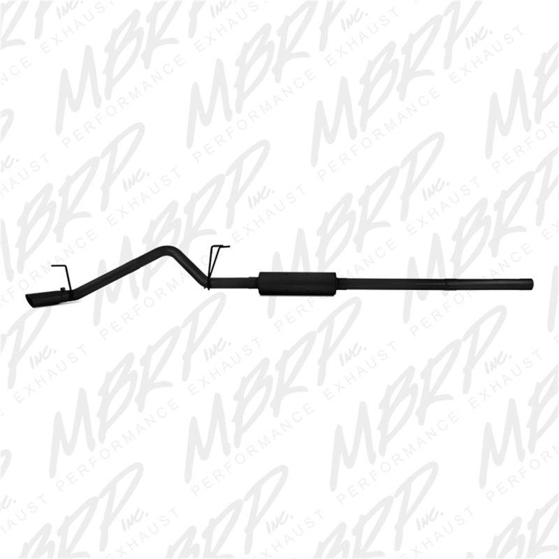 MBRP 09-14 Dodge Ram 1500 5.7L Cat-Back Single Side AL - Black