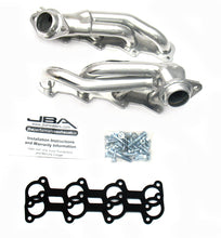 Load image into Gallery viewer, JBA 94-97 Ford Thunderbird 4.6L 2V 1-1/2in Primary Silver Ctd Cat4Ward Header