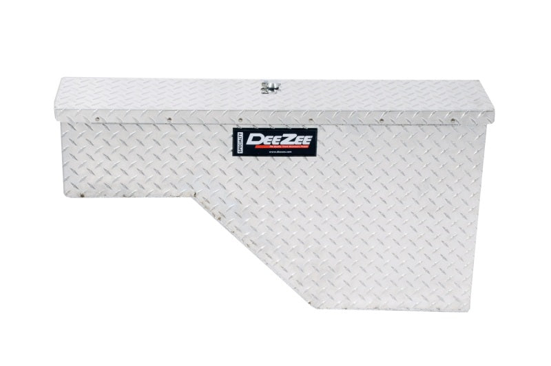 Deezee Universal Tool Box - Specialty Wheel Well BT Alum (Driver Side)