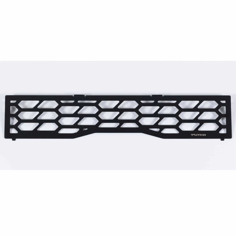 Putco 2020 Ford SuperDuty - Hex Shield - Black Powder Coated Bumper Grille Inserts