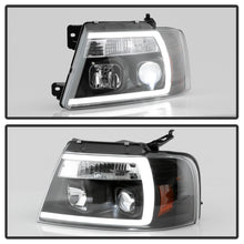 Load image into Gallery viewer, Spyder Ford F-150 04-08 High-Power LED Headlights - Black PRO-YD-FF15004PL-BK