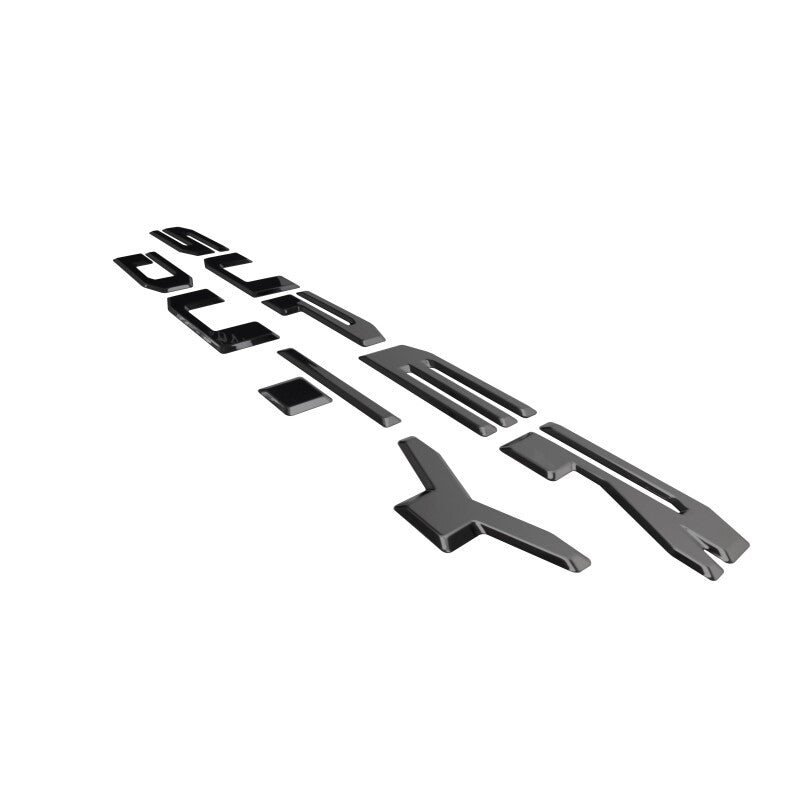 Putco 2023 Ford Super Duty Tailgate Letter (Black Platinum)