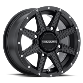 Raceline A92B Hostage 14x7in / 4x156 BP / 5mm Offset / 132.5mm Bore - Satin Black Wheel