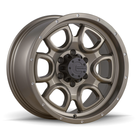 Mamba M19 17x9 6x139.7 ET0 Bronze w/ Drill Holes