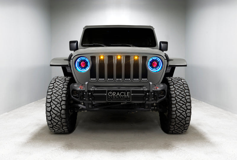 Oracle Oculus Bi-LED Projector Headlights for Jeep JL/Gladiator JT - w/ Simple Cntrl