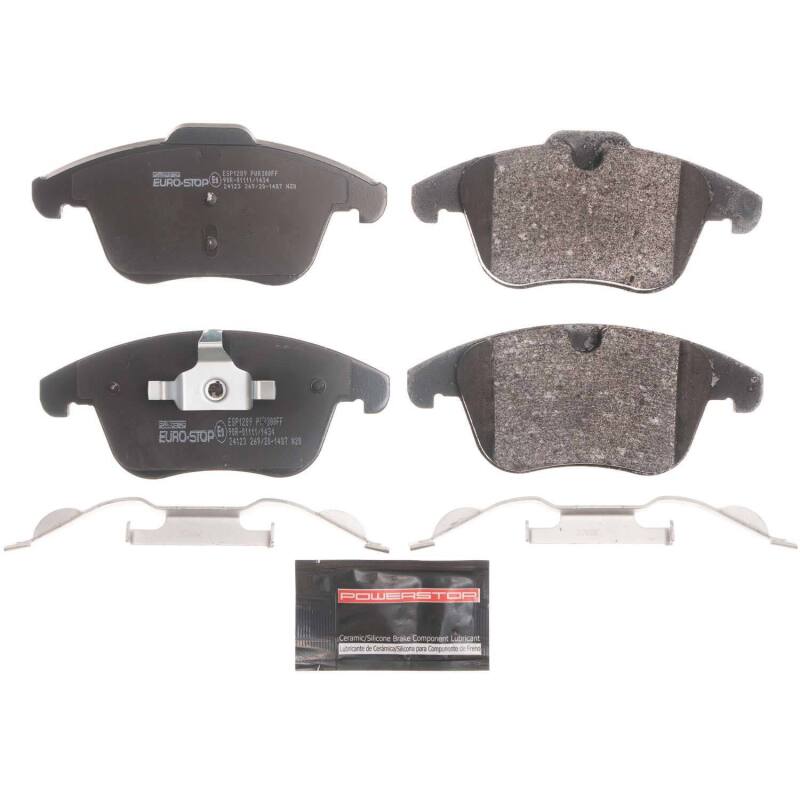 Power Stop 08-16 Volvo XC70 Euro-Stop ECE-R90 Front Brake Pads