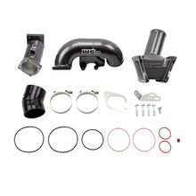 Load image into Gallery viewer, Wehrli 2007.5-2010 LMM Duramax High Flow 3in Y-Bridge Kit- Gloss Black