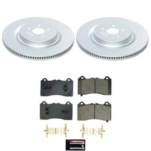 Load image into Gallery viewer, Power Stop 21-24 Ford Mustang Mach-E Front Z17 Coated Brake Kit