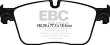 Load image into Gallery viewer, EBC 2017+ Jaguar F-Pace Ultimax2 Front Brake Pads (Use w/ 13.8in Rotors)