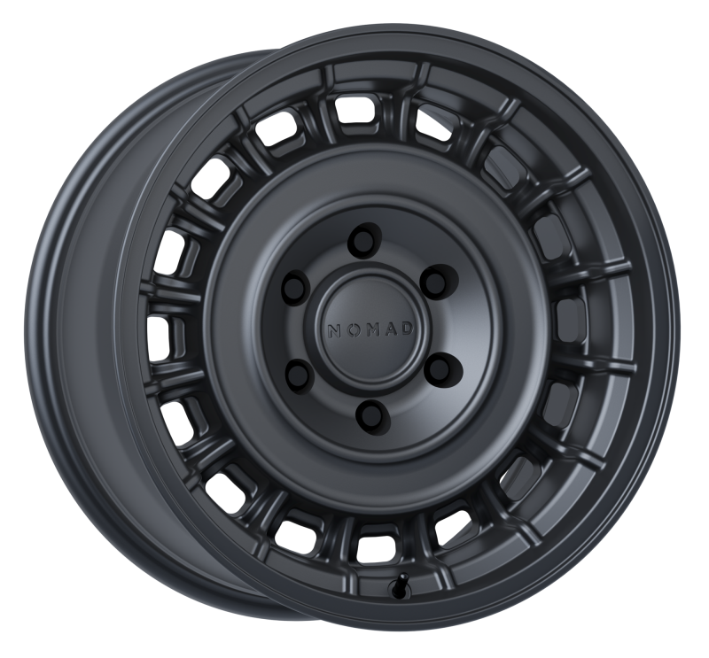 Nomad N502DU Arvo 17x8.5in / 5x150 BP / 0mm Offset / 110.3mm Bore - Dark Gunmetal Wheel