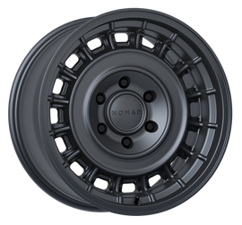 Nomad N502DU Arvo 17x8.5in / 5x150 BP / 0mm Offset / 110.3mm Bore - Dark Gunmetal Wheel