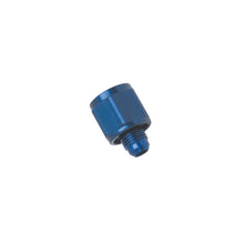 Load image into Gallery viewer, Russell Performance BLUE ANODIZED -12 TUBE COUPLING NUT W/ FLARED REDUCER TO -10 AN MALE