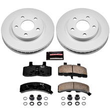 Load image into Gallery viewer, Power Stop 91-93 Cadillac Commercial Chassis Front Z17 Evolution Geomet Coated Brake Kit