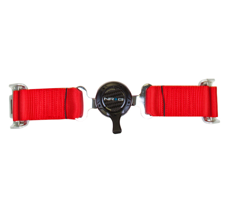 NRG 4PT 2in. Seat Belt Harness / Cam Lock - Red