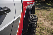 Load image into Gallery viewer, Bushwacker 20-24 Jeep Gladiator Flat Style Flares Rear 2pc - Black