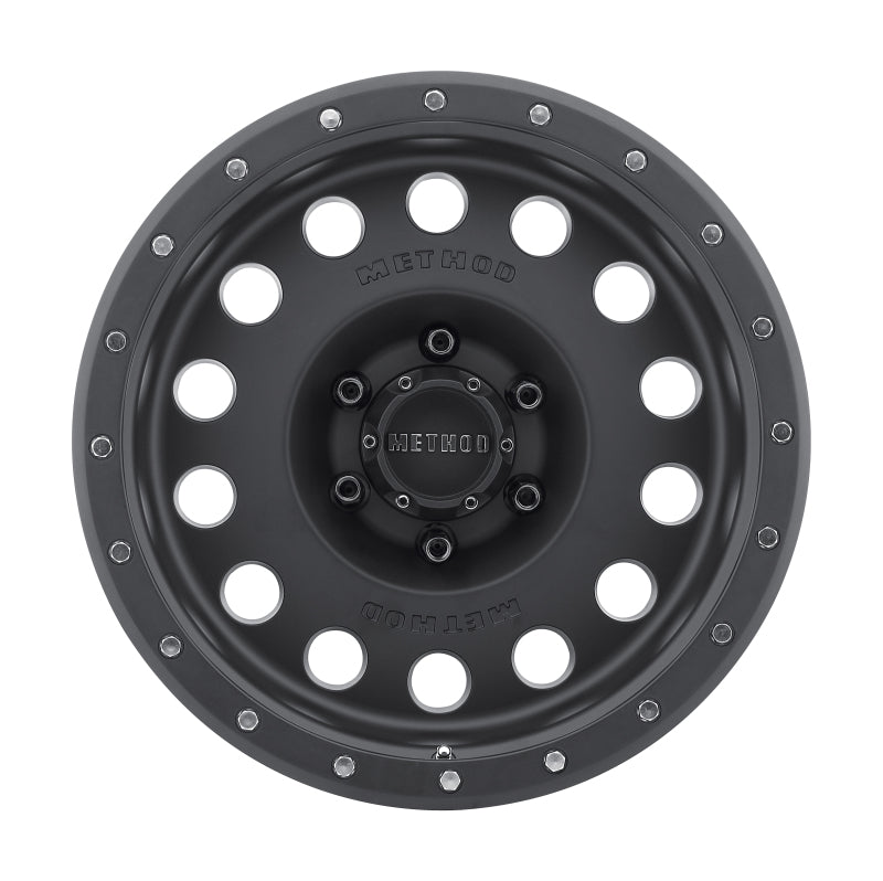 Method MR307 Hole 17x8.5 0mm Offset 6x5.5 108mm CB Matte Black Wheel