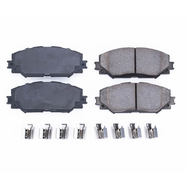 Power Stop 10-12 Lexus HS250h Front Z17 Evolution Ceramic Brake Pads w/Hardware