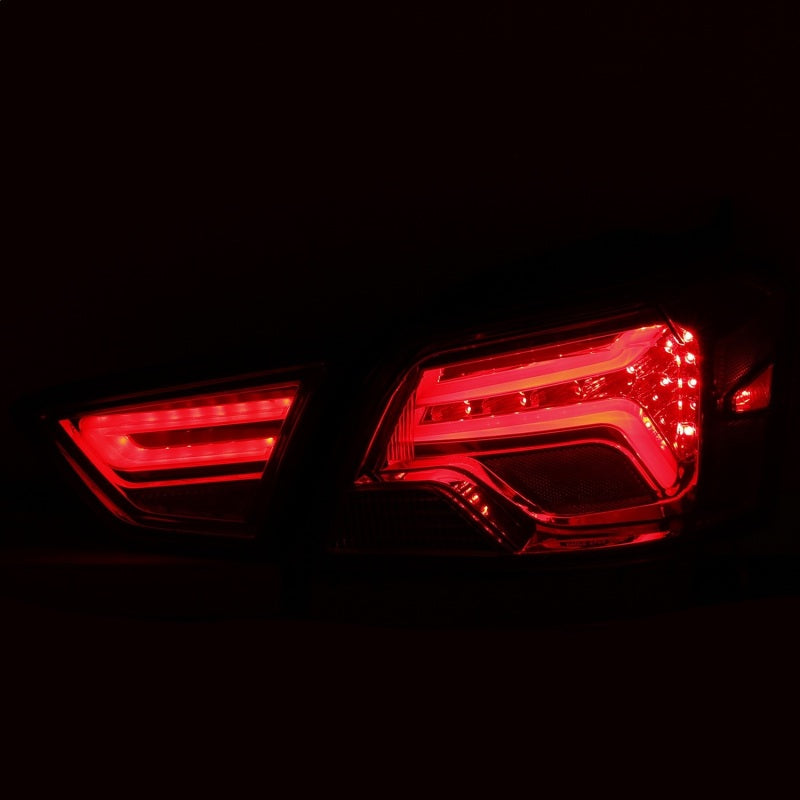 ANZO 14-18 Chevrolet Impala LED Taillights Red/Clear