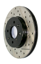 Load image into Gallery viewer, StopTech 00-06 Toyota Tundra / 01-07 Toyota Sequoia Front Left Slotted &amp; Drilled Cryo Rotor