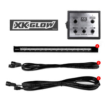 Load image into Gallery viewer, XK Glow Tube Strobe Lights w/ Traffic Modes Ultra Bright LEDs + Solid On - Amber 8pc 12in