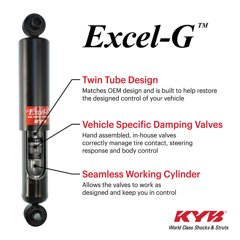 KYB 13-14 Subaru Legacy AWD Excel-G Gas Strut - Front Right