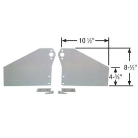 Moroso SBC & 90 Degree V6 Engines 2-Piece Front Motor Plate