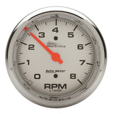 Autometer Pro-Cycle Gauge Tach 3 3/4in 8K Rpm 2&4 Cylinder Silver