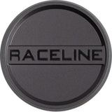 Raceline Center Cap - 4X137/156 - Gloss Black w/Decal Pack