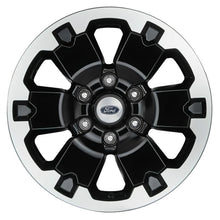 Load image into Gallery viewer, Ford Racing 19-21 Ranger 18x8in 4 Wheel Kit w/TPMS - Gloss Black w/ Machined Face