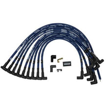 Load image into Gallery viewer, Moroso Chevrolet Small Block Ignition Wire Set - Ultra 40 - Sleeved - HEI - 90 Degree - Blue