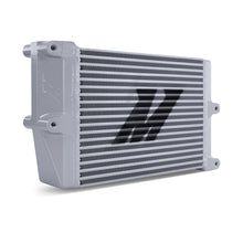 Load image into Gallery viewer, Mishimoto Heavy-Duty Oil Cooler - 10in. Opposite-Side Outlets - Silver