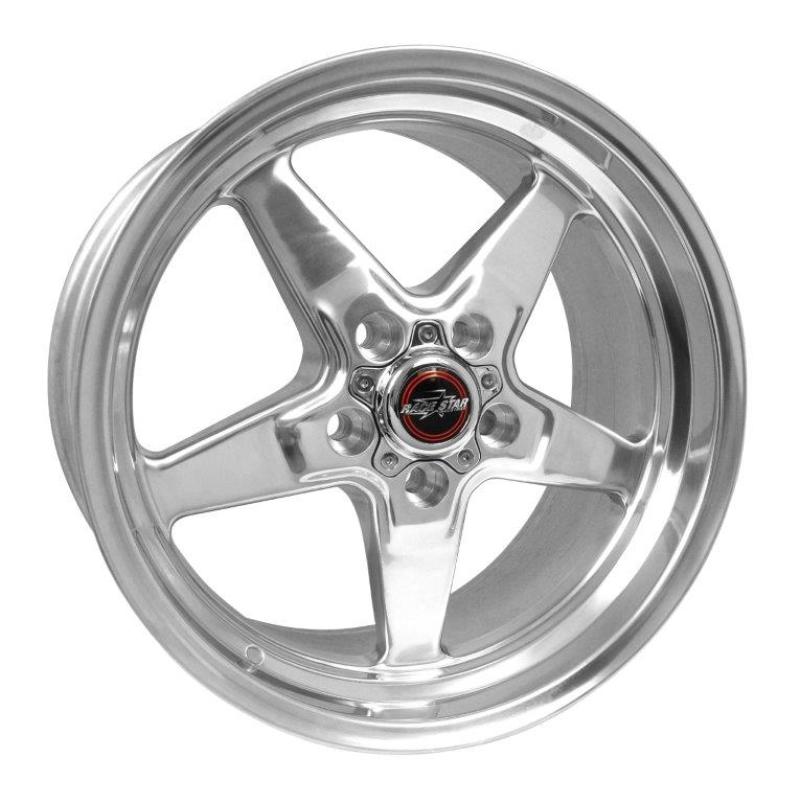 Race Star 92 Drag Star 17x9.50 5x4.50bc 6.13bs Direct Drill Polished Wheel