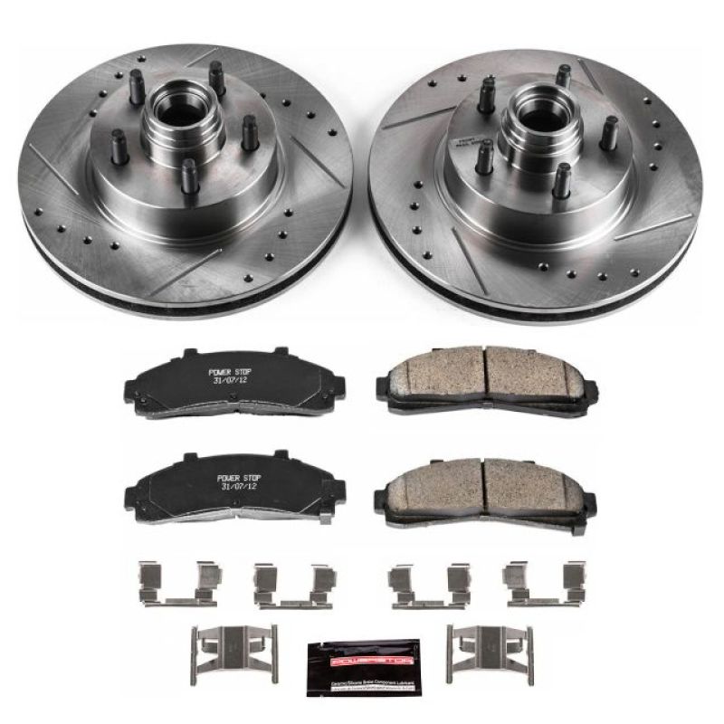 Power Stop 95-01 Ford Explorer Front Z23 Evolution Sport Brake Kit