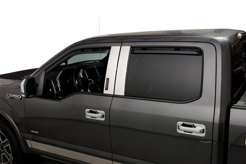 Putco 17-20 Ford SuperDuty - CrewCab (Set of 4) Element Tinted Window Visors