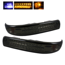 Load image into Gallery viewer, Xtune Chevy Silverado 99-02 LED Amber Bumper Lights Smoke CBL-CS99-LED-SM