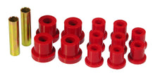 Load image into Gallery viewer, Prothane 54-62 Chevy Corvette Rear Leaf Spring Bushings - Red