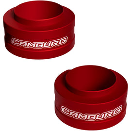 Camburg 2024+ Ford Ranger Raptor 2.5in Front Spring Preload Spacer Kit (Red)