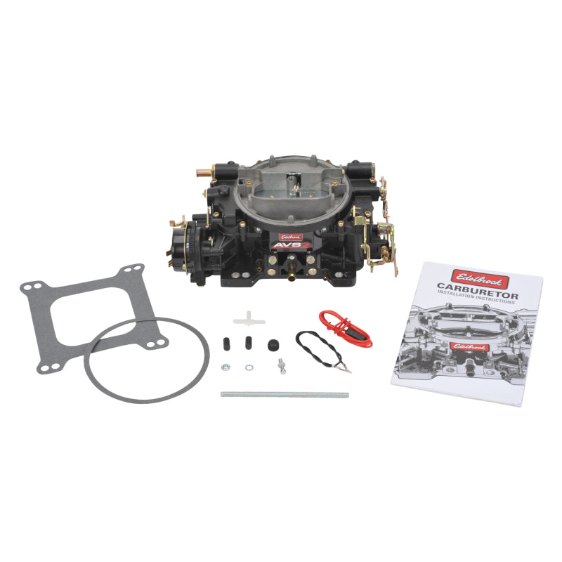 Edelbrock Carburetor Thunder AVS2 Series 650 CFM Electric Choke Black Powder Coated (Non-EGR)