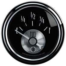 Load image into Gallery viewer, AutoMeter Gauge Fuel Level 2-1/16in. 240 Ohm(e) to 33 Ohm(f) Elec Prestige Blk. Diamond