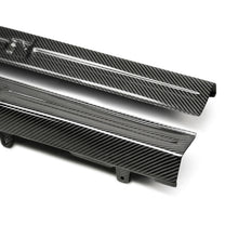 Load image into Gallery viewer, Seibon 09-10 Nissan GTR R35 OEM Style Carbon Fiber Door Sills (Pair)