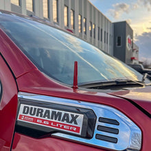 Load image into Gallery viewer, Wehrli 20-25 Chevy Silverado Billet TIG Torch Stubby Antenna - Bengal Blue