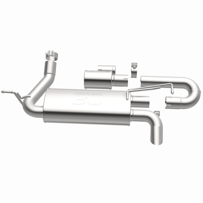 MagnaFlow 07-18 Jeep Wrangler JK Overland Series Axle-Back Exhaust System