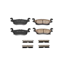 Load image into Gallery viewer, Power Stop 06-10 Hummer H3 Rear Z17 Evolution Ceramic Brake Pads w/Hardware