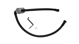 J&L 23-26 Ford F-250/F-350 6.8L;7.3L Oil Separator 3.0 Passenger Side - Clear Anodized