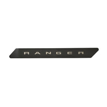 Load image into Gallery viewer, Putco 19-20 Ford Ranger SuperCab - w/ RANGER Etching (2pcs) Black Platinum Door Sills