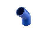 Turbosmart 45 Reducer Elbow 2.75in-3.00in Blue