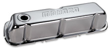 Load image into Gallery viewer, Moroso Ford 302/351W Valve Cover - w/Baffles - Stamped Steel Chrome Plated - Pair