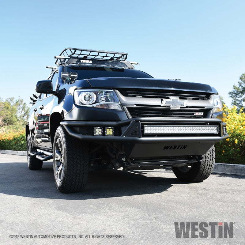 Westin 15-20 Chevrolet Colorado Outlaw Front Bumper - Tex. Blk