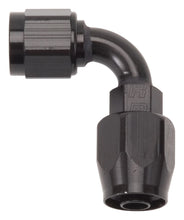 Load image into Gallery viewer, Russell Performance -12 AN Black 90 Degree Full Flow Swivel Hose End